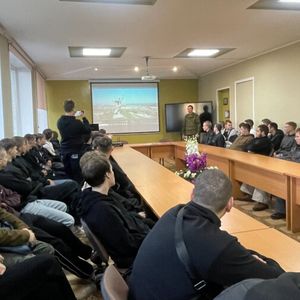 Состоялось профориентационное мероприятие встреча представителей Вольского военного института материального обеспечения со студентами выпускных групп